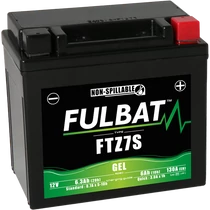 Fulbat GEL YTZ7S 12V 6,3Ah 130A motorkerékpár akkumulátor