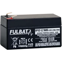 Fulbat General Purpose 12V C20/1,2Ah VRLA akkumulátor T1