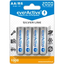 everActive AA 2000 mAh Ni-MH tölthető elem - 4db
