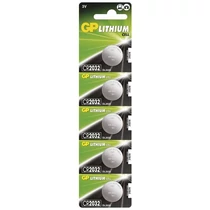 GP Lithium 2032 3V gombelem - 5db