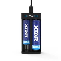 XTAR MC2 PLUS LI-ION univerzalis töltő 0,5A/1A
