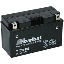 Novelbat YT7B-BS AGM 12V 6,5Ah 110A bal+ gyárilag üzembehelyezett motorkerékpár akkumulátor