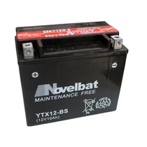Novelbat YTX12-BS AGM 12V 10Ah 160A bal+ motorkerékpár akkumulátor