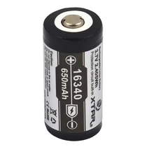 XTAR 16340 3,7V 650 mAh védett Li-Ion akkumulátor