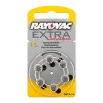 Rayovac V10 1,45V hallókészülék elem - 6db