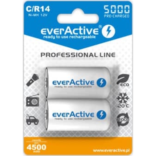 everActive C 5000 mAh tölthető elem