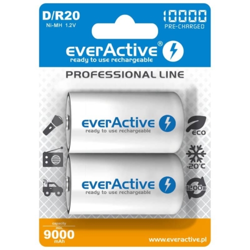 everActive D 10000 mAh tölthető elem