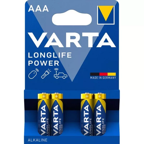 Varta Longlife Power LR03/AAA elem - 4db