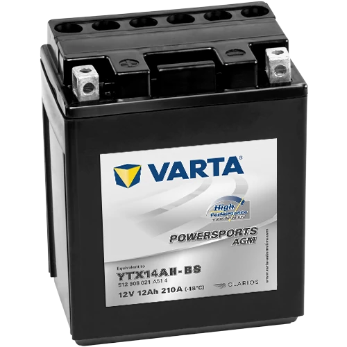 Motor Akkumulátor Varta High Performance (AGM) YTX14AH-BS