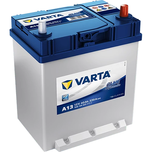 Varta Blue Dynamic 40 Ah 330A Asia J+ talpas (5401250333132)