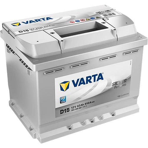 Varta Silver Dynamic  12V 63Ah 610A jobb+ (563 400 061)