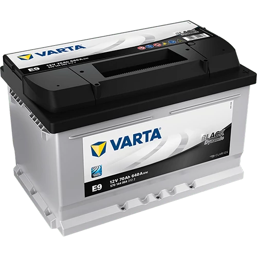  Varta Black Dynamic 12V 70Ah 640A Jobb+ autó akkumulátor (E9) - 570144 