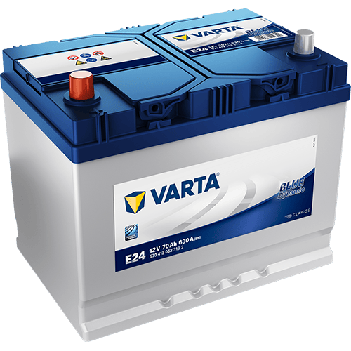 Varta Blue Dynamic 70 Ah 630A Asia bal+ (5704130633132)