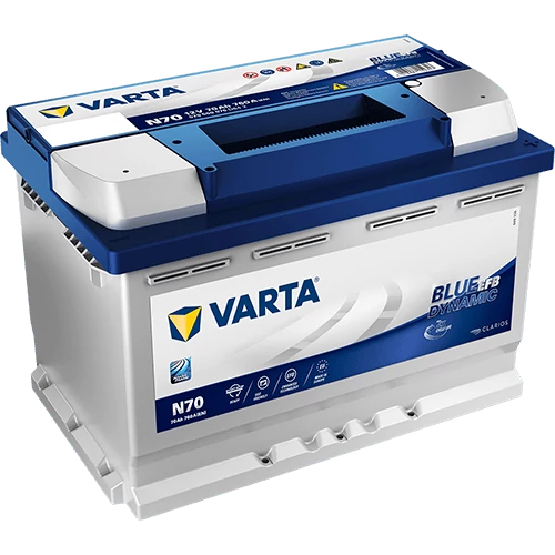 Varta Blue Dynamic (EFB) 70Ah 760A