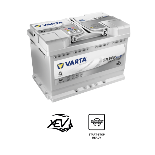 Varta Silver Dynamic (AGM) 70Ah 760A (570901076D852)