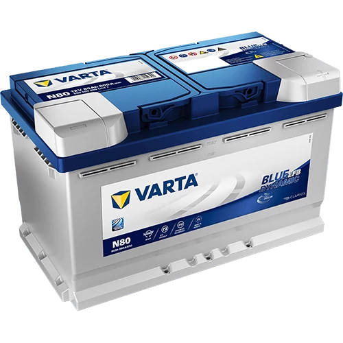Varta Blue Dynamic EFB 12V 80Ah 730A jobb+ akkumulátor (580500073D842)