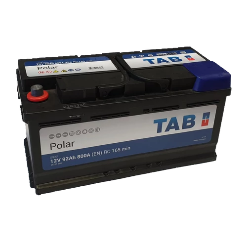 TAB Polar 12V 92Ah 800A bal+ (TAB59221)