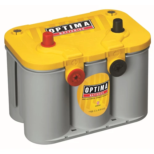 Optima Yellow Top 12V 55Ah 765A U-4.2 Spirálcellás Ciklikus és Indító Akkumulátor (8142540008882)