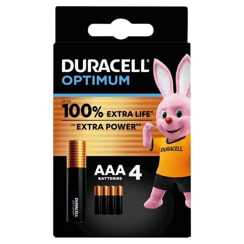 Duracell Optimum LR03/AAA elem - 4db