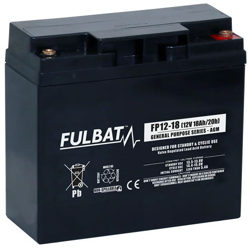 Fulbat 12V 18Ah VRLA akkumulátor T12