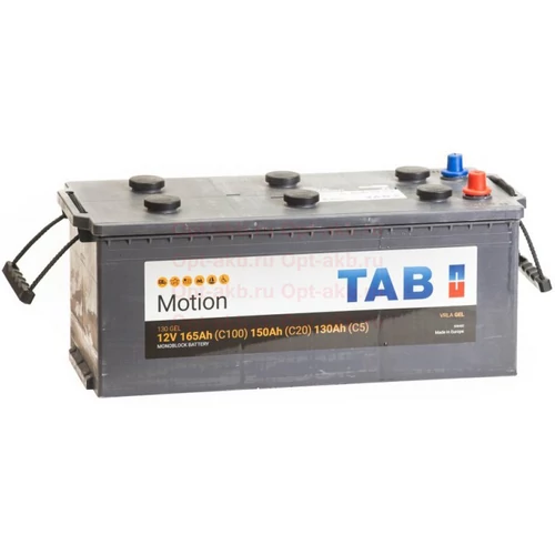 TAB Motion C20/150 C5/130 Ah GEL akkumulátor 700 ciklus