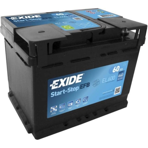 EXIDE (EFB) 60 Ah 640A akkumulátor