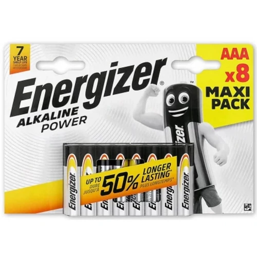 Energizer Alkaline Power AAA/LR03 elem 8db/bliszter