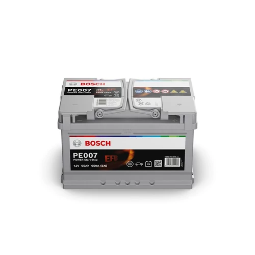  Autó Akkumulátor Bosch Power EFB 0092PE0070 12V 65Ah 650A
