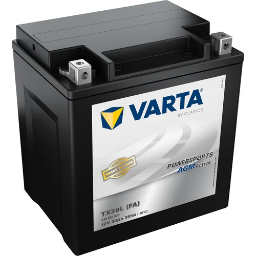Varta Powersports AGM Active TX30L 12V 30Ah 385A jobb+ akkumulátor
