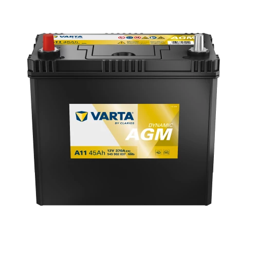 VARTA DYNAMIC AGM ASIA 45Ah 370A B+ akkumulátor