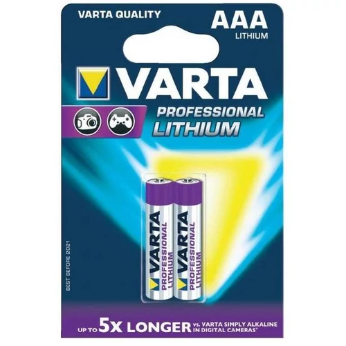 Varta Profession Lithium LR03/2 elem - 2db