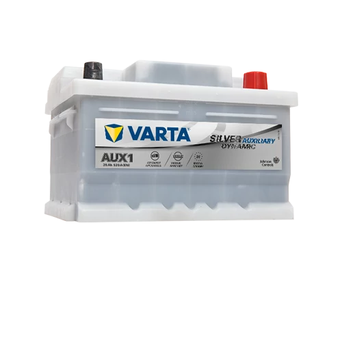 Varta Auxiliary 12V 35Ah 520A jobb+ (AUX1) kiegészítő akkumulátor (535106052G412)