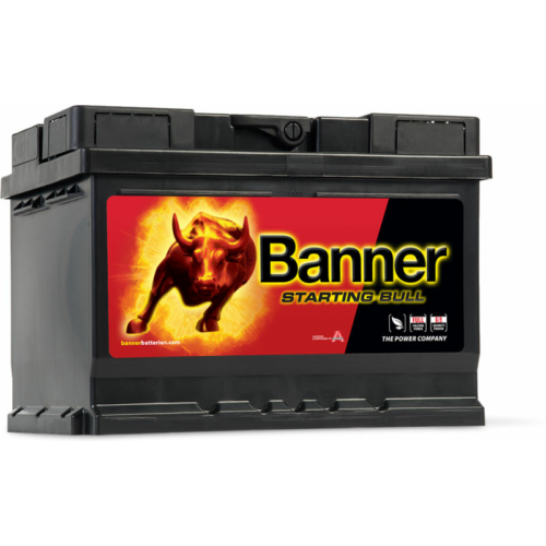 Banner Starting Bull 12V 55Ah 450A jobb+ akkumulátor (55519)