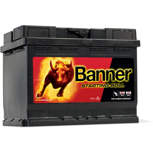 Banner Starting Bull 12V 62Ah 510A jobb+ akkumulátor (56219)