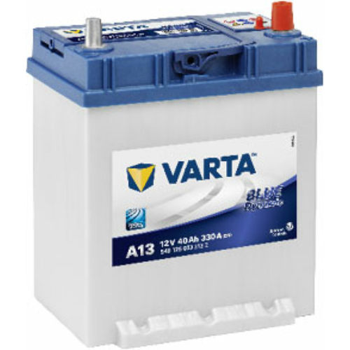 Varta Blue Dynamic 40 Ah 330A Asia J+ talpas (5401250333132)