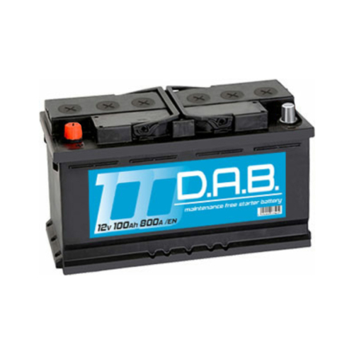 DAB 100 Ah 800A B+ akkumulátor