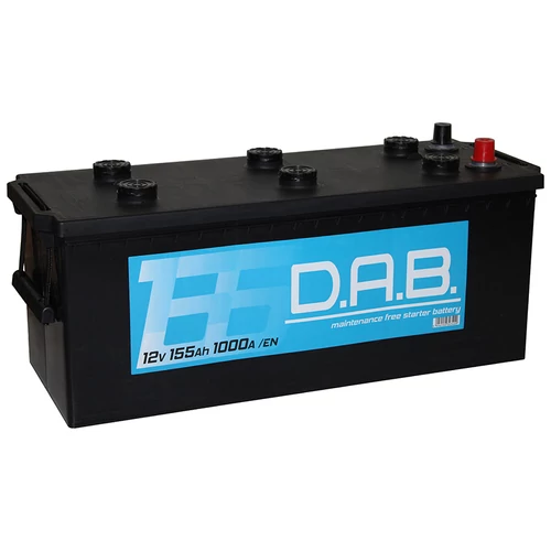 Teherautó Akkumulátor DAB 12V 155 Ah 1000A bal+