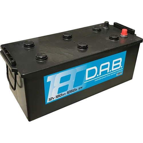 DAB 12V 180 Ah 1050A bal+ teherautó akkumulátor