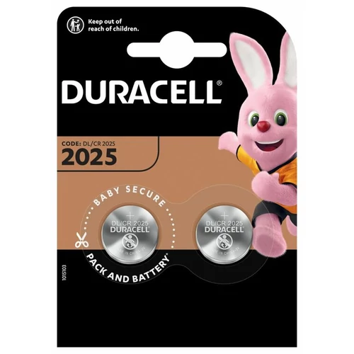 Duracell Lithium 2025 3V gombelem - 2db