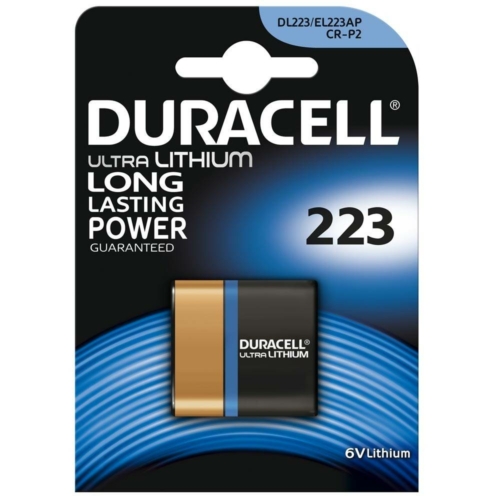 Duracell Ultra Photo 223/CR-P2 6V elem