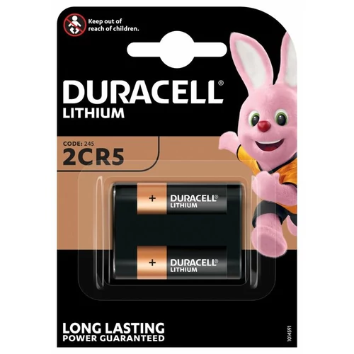Duracell Ultra Photo 245/2CR5 6V elem