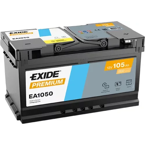 Exide Premium 105Ah 850A akkumulátor