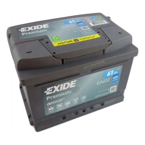 Exide Premium 61Ah 600A J+ akkumulátor