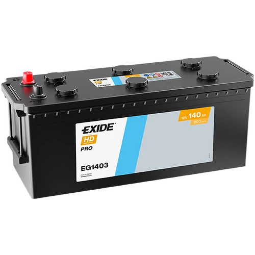 EXIDE Heavy Professional 12V 140Ah 800A  akkumulátor