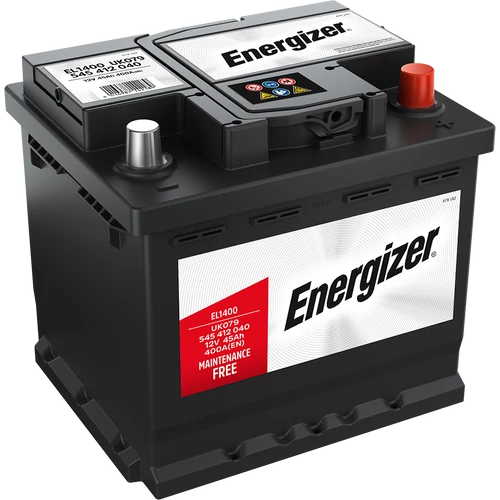 Energizer 12V 45Ah 400A jobb+ indító akkumulátor