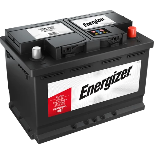 Energizer 12V 70Ah 640A jobb+ indító akkumulátor