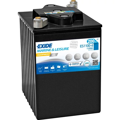 EXIDE Equipment Gel 6V 200Ah munkaakkumulátor (ES1100-6)