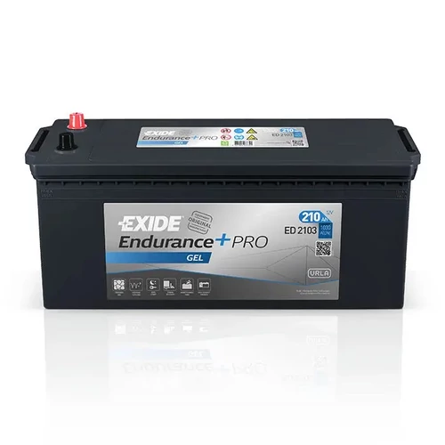 EXIDE ED2103 12V 210Ah 1030A ENDURANCE +PRO GEL akkumulátor