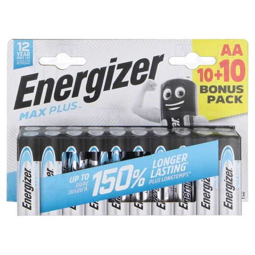Energizer MAX PLUS AA/LR6 elem 20/bliszter - 20db