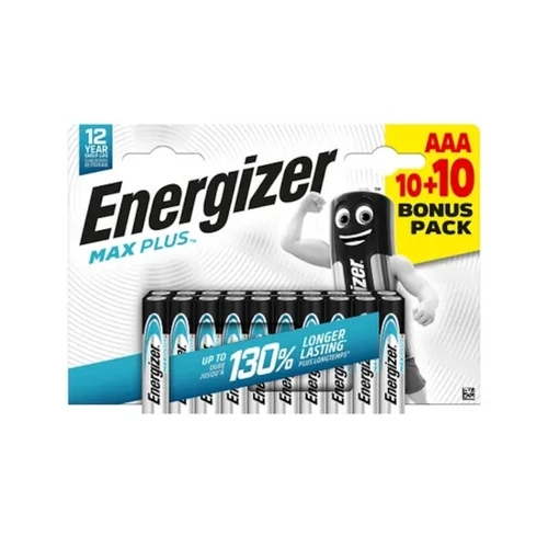 Energizer MAX PLUS AAA/LR03 elem 20/bliszter - 20db